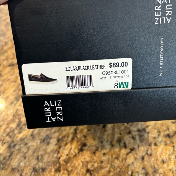 Naturalized women’s leather shoes size 8 - Picture 3 of 3